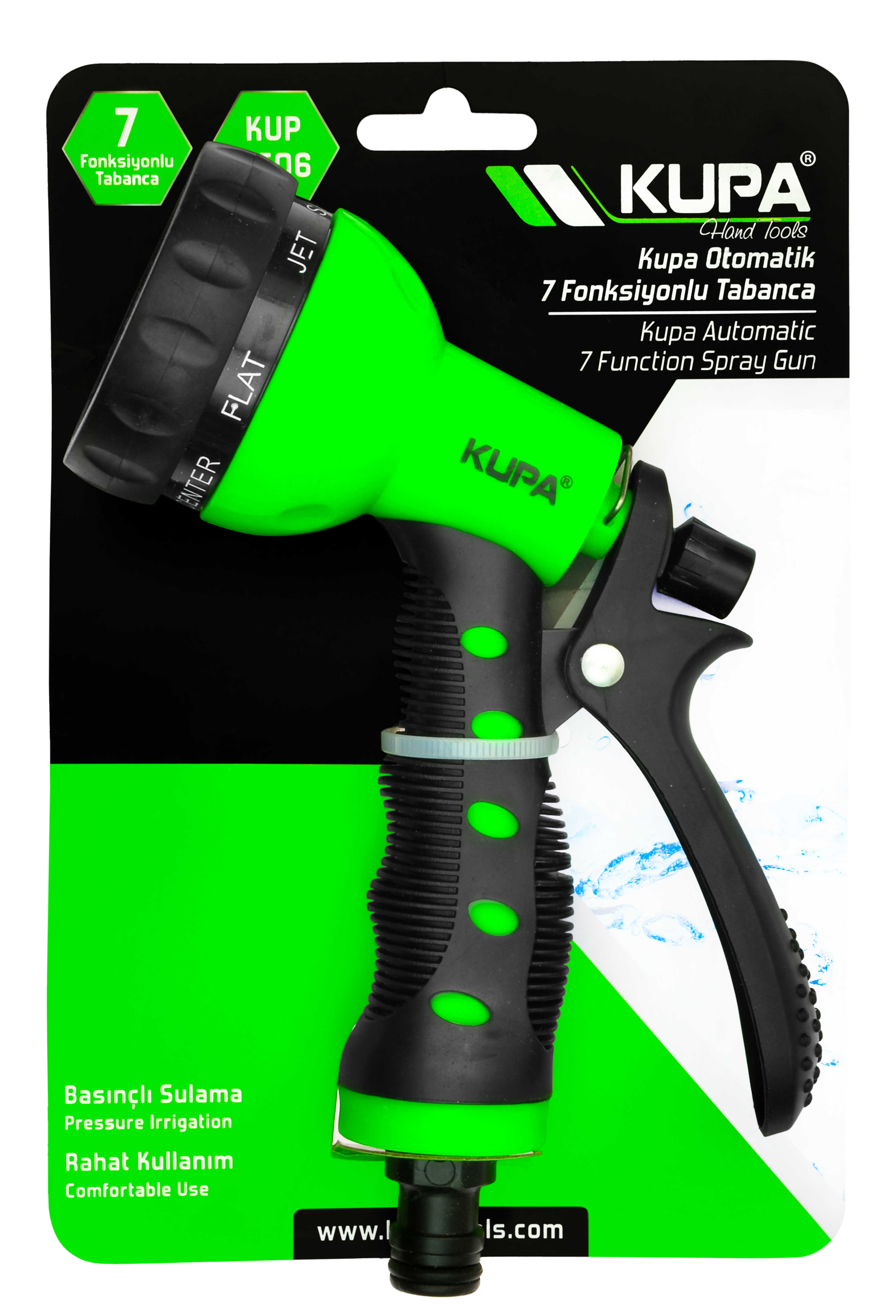 KUPA OTOMATİK 7 FONKSİYONLU TABANCA 1/2